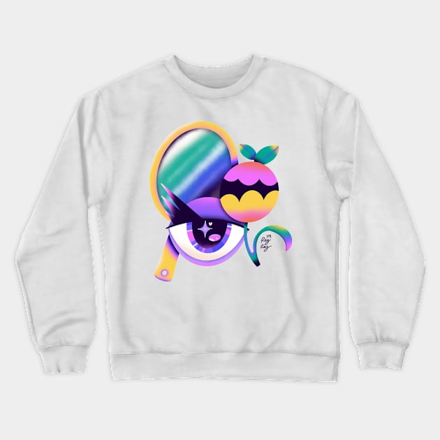 Eye Crewneck Sweatshirt by Rey Rey